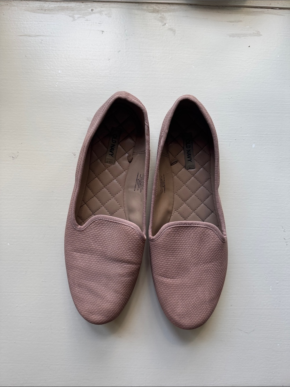 Old Navy Dusty Rose Slip-On Ballet Flats